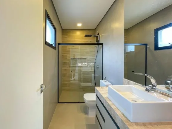 Imagem Sobrado com 3 dormitórios para alugar, 335 m² por R$ 18.117,00/mês - Alphaville - Piracicaba/SP