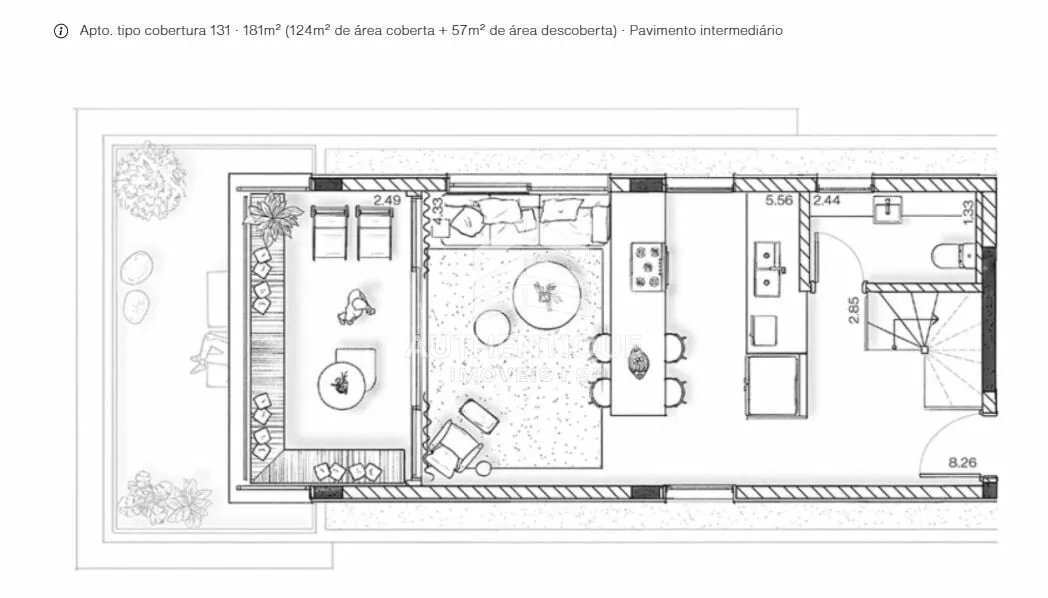 Imagem Uri Itaim Bibi - Apartamento à venda em São Paulo/SP