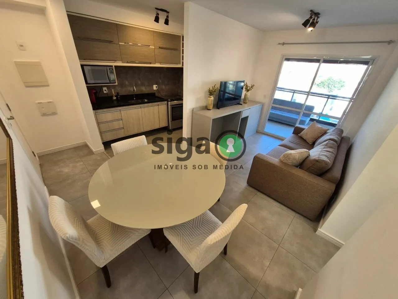 Foto do imóvel Apartamento para locação na Chácara Santo Antônio com 2 quartos