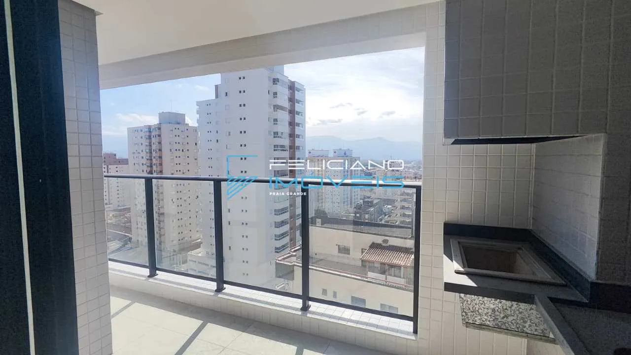 Imagem Apartamento com 2 quartos, Aviação, Praia Grande - R$ 667 mil, Cod: 7345