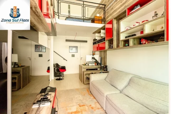 Imagem Excelente Apartamento Duplex à Venda Na Vila Nova Conceição Com 1 Suíte e 1 Vaga