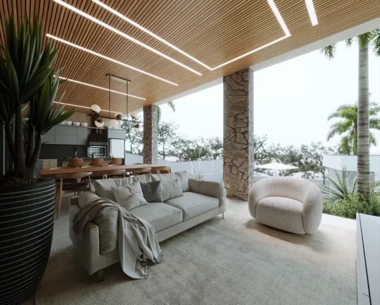 Imagem Casa Linear de Alto Padrão no Condomínio Arquipélago de Manguinhos