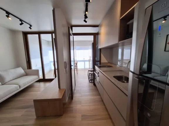 Imagem Apartamento com 1 suíte mobiliado na Vila Nova Conceição.