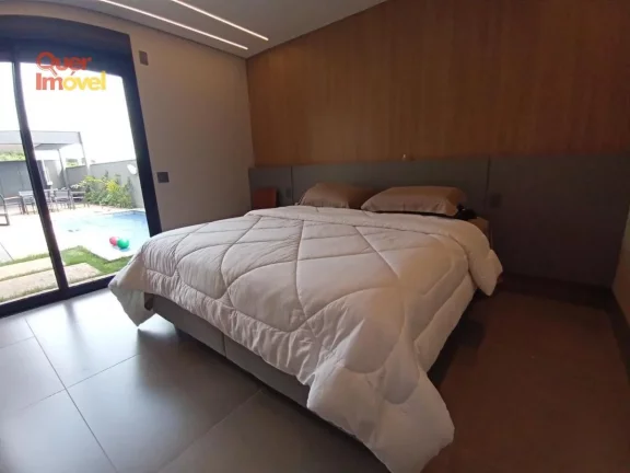 Imagem Residência de luxo no Condomínio Villa Di Maria: 3 suítes, 263,33 m² em Quintas de São José, Ribeirão Preto-SP - Quer Imóvel Negócios Imobiliários.