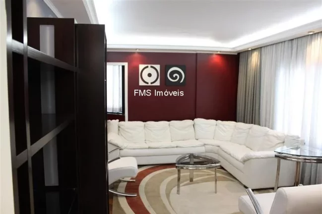 Imagem Apartamento de luxo à venda no Bosque da Saúde, São Paulo-SP: 4 quartos, 3 suítes, 4 salas, 4 vagas de garagem!