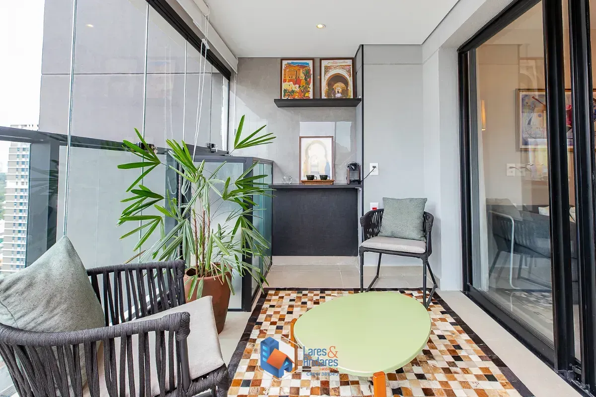 Imagem Apartamento para venda em Moema com 1 quarto, sendo 1 suíte, 42m²