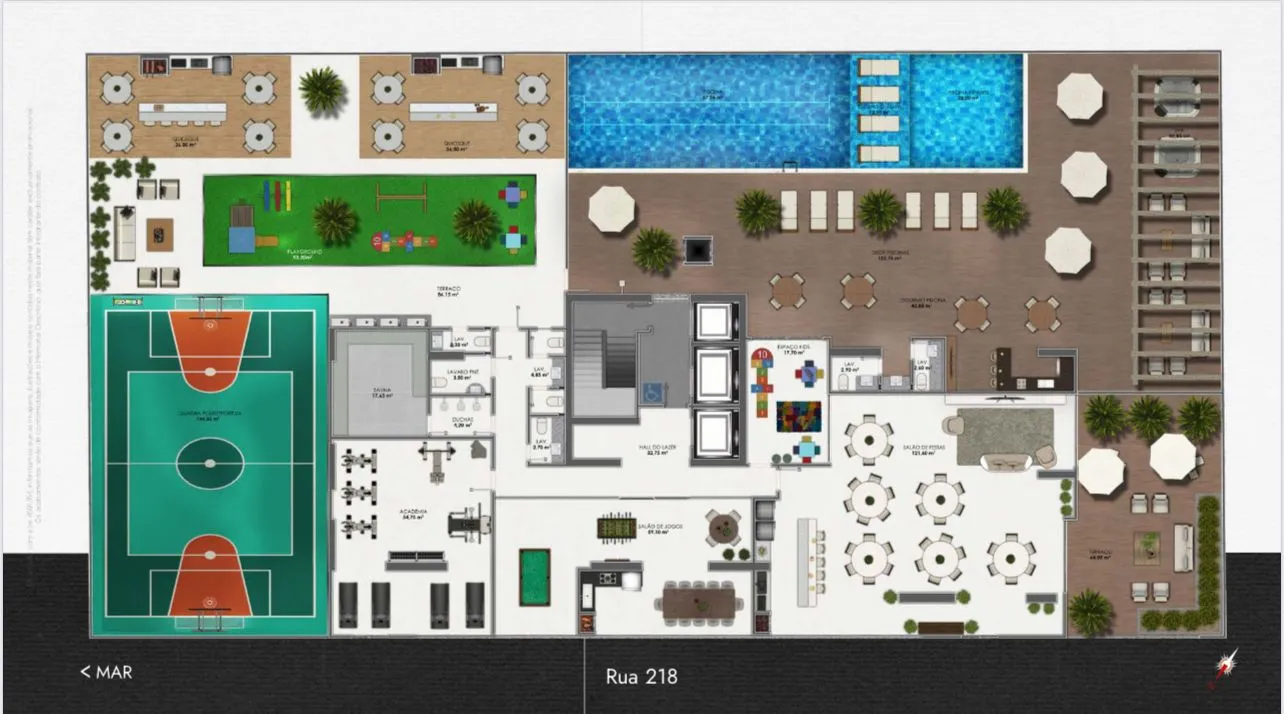 Imagem Apartamento com vista para o mar à venda com 146m2 por R$ 2.660.000,00