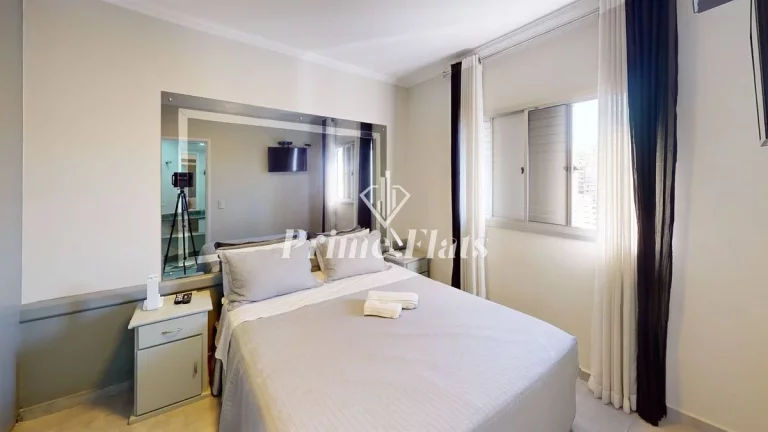 Imagem Flat disponível para locação no Royal Ibirapuera Park, com 42m², 1 dormitório e 1 vaga de garagem