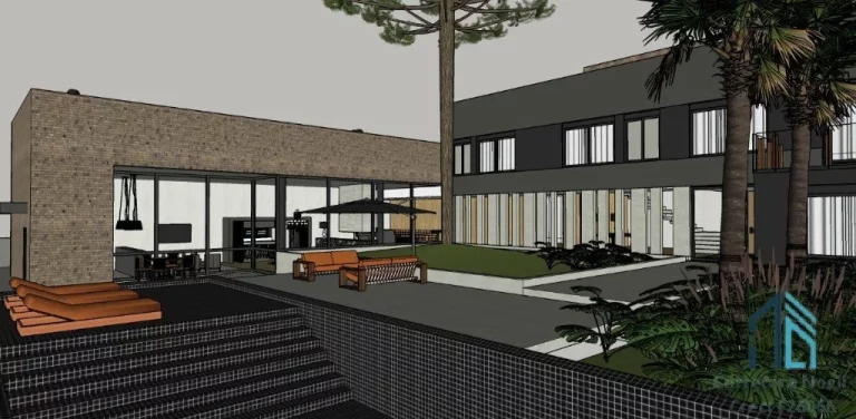 Imagem Casa com 620 m², 04 suítes, 04 vagas em condomínio no Orleans/Santa Felicidade em Curitiba PR
