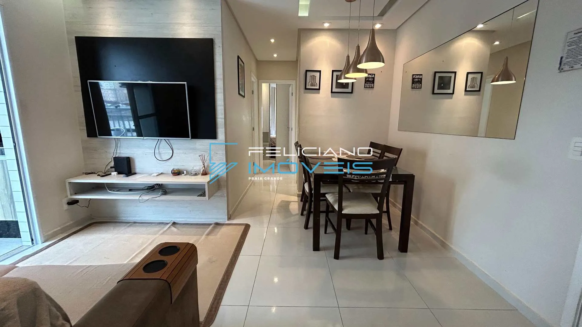 Imagem Apartamento com 2 quartos, Ocian, Praia Grande - R$ 390 mil, Cod: 7094
