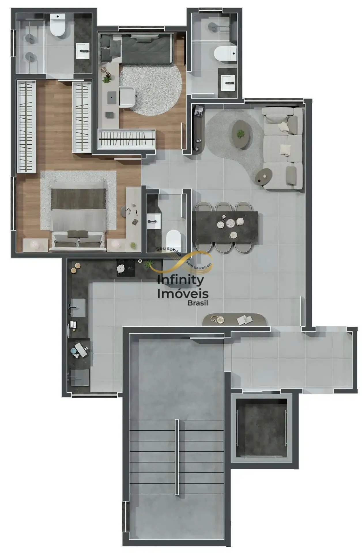 Imagem Seleto Fascino - Apartamento em Santo Antônio, Belo Horizonte/MG