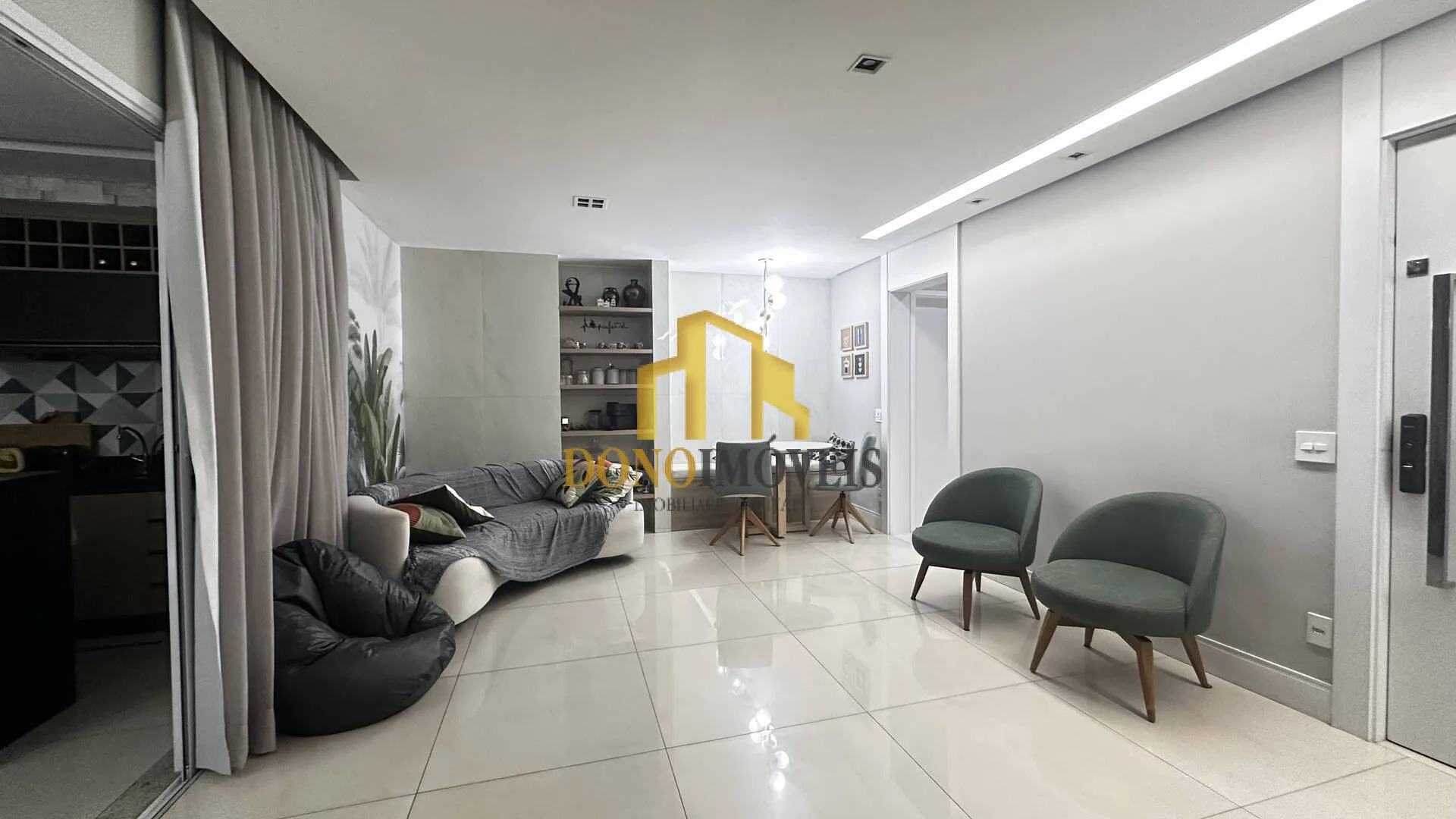 Imagem Apto venda 3 suites, Cond Domo Life, vista piscina, andar alto, Centro SBC