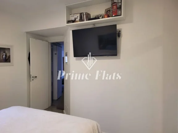 Imagem Flat disponível para locação no Hotel Paulista Wall Street na Bela Vista, com 55m², 1 dormitório e 1 vaga de garagem
