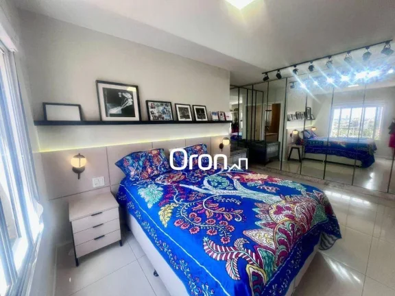 Imagem Apartamento mobiliado com 4 dormitórios à venda, 135 m² por R$ 1.685.000 - Setor Marista - Goiânia/GO