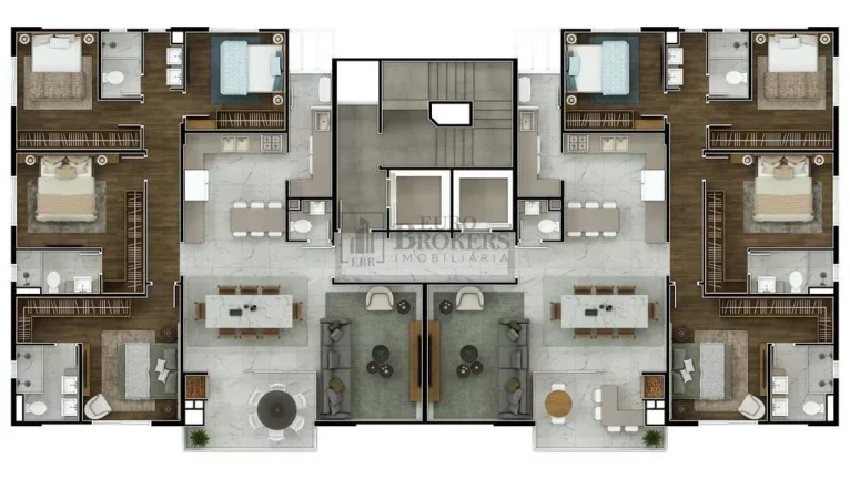 Imagem Apartamento em construção no Centro de Balneário Camboriú.