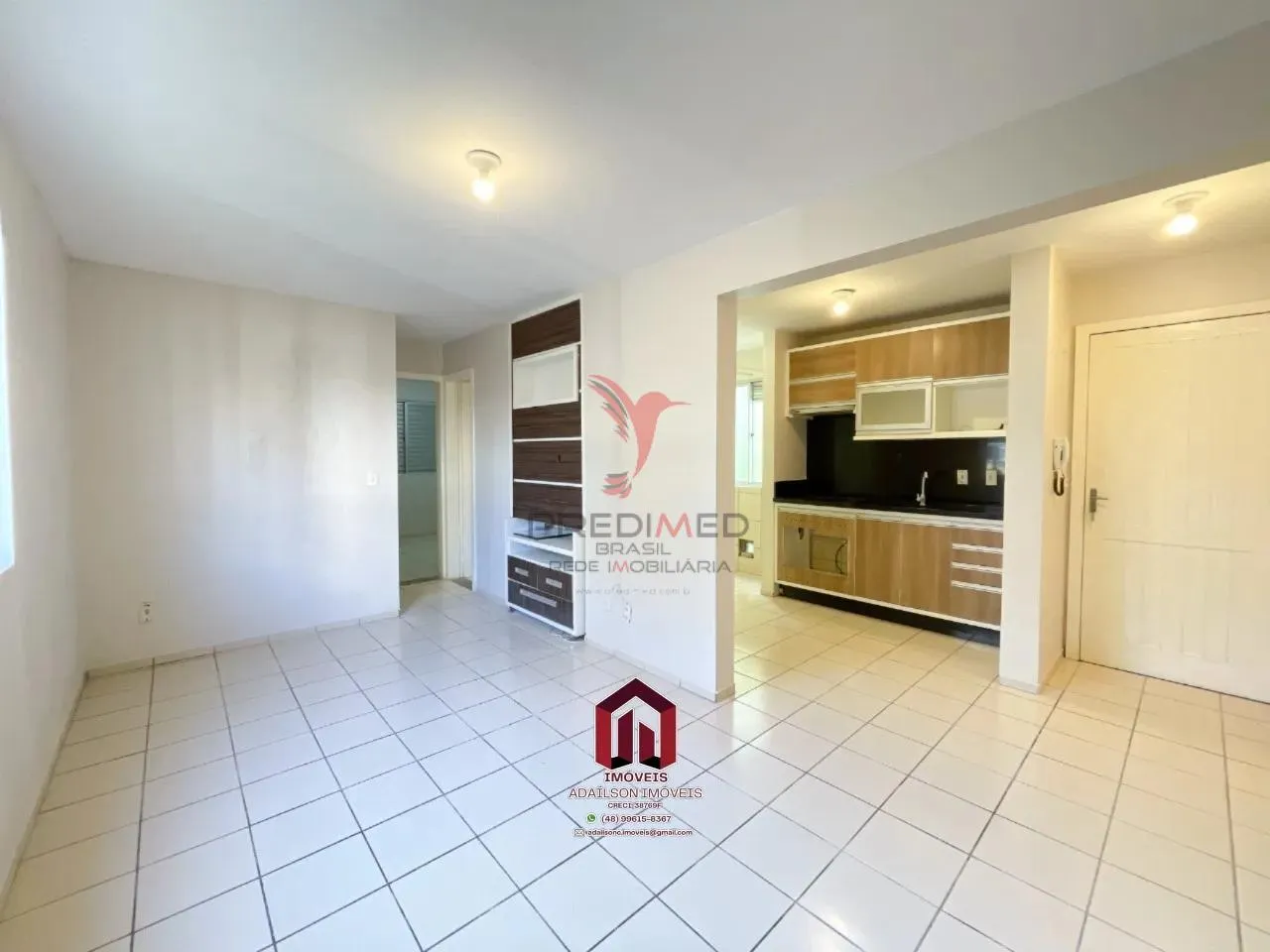 Imagem Apartamento Térreo de 2 Quartos, Garagem Coberta à Venda.Sertão do Imaruim - São José SC