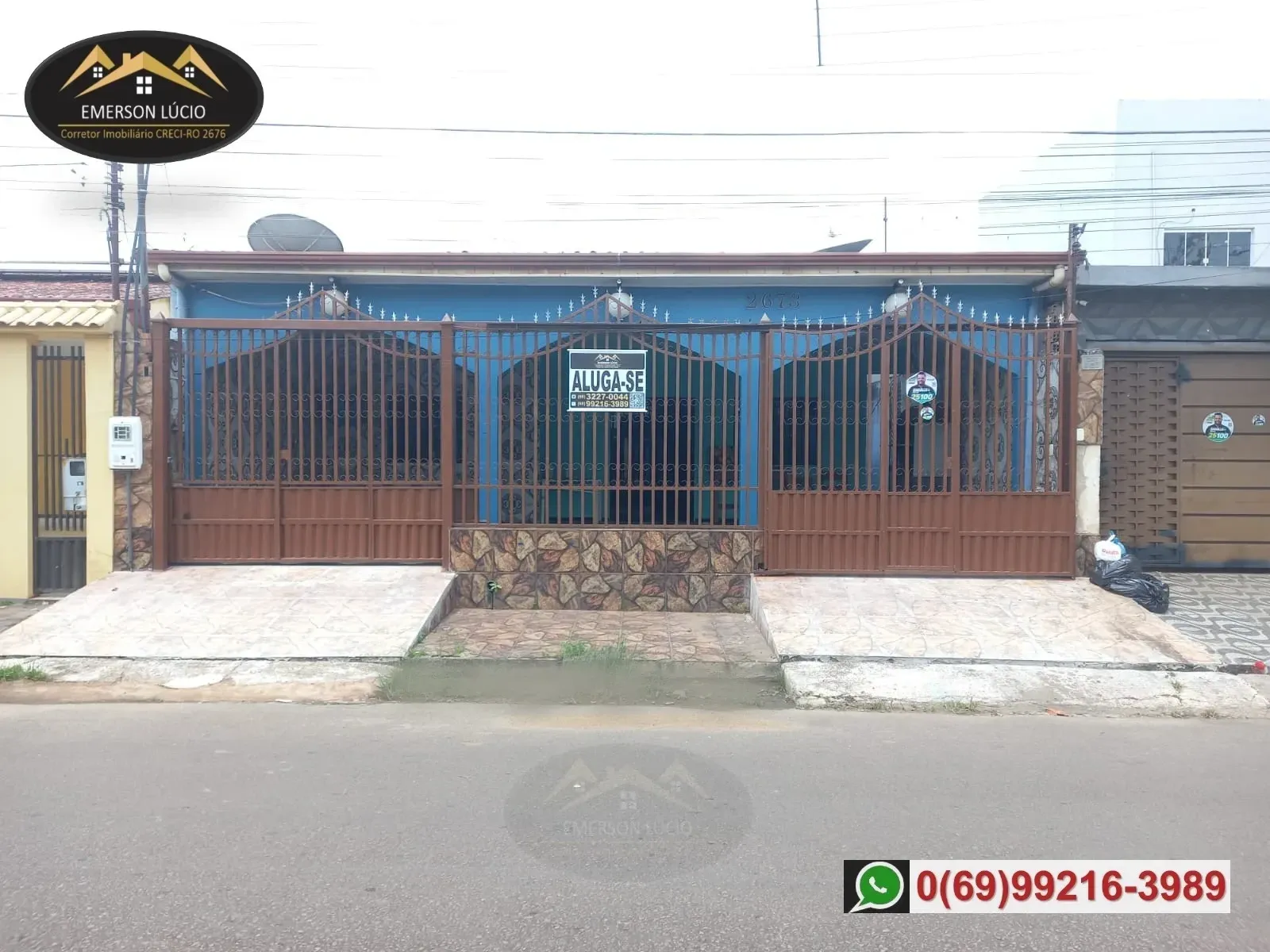 Foto do imóvel Casa com 2 Quartos para Alugar, 230 m² em Rua Erva Cidreira, 2673 - Cohab, Porto Velho - RO