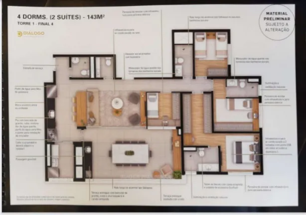 Imagem Apartamento com 4 Quartos à Venda, 144 m² em Parque São Jorge - São Paulo