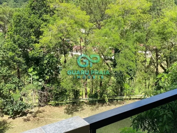 Imagem 3 dormitórios, 1 suíte com closet, pequena vista para o mar, sala para dois ambientes, varanda com vista para área verde, cozinha americana