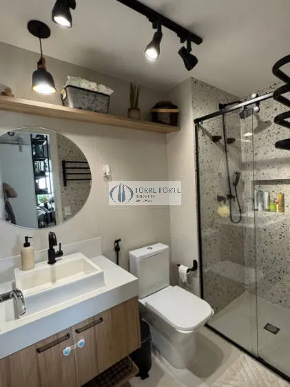 Imagem Excelente apartamento com 79 m², 2 dormitórios, mobiliado, a 450 m do metrô