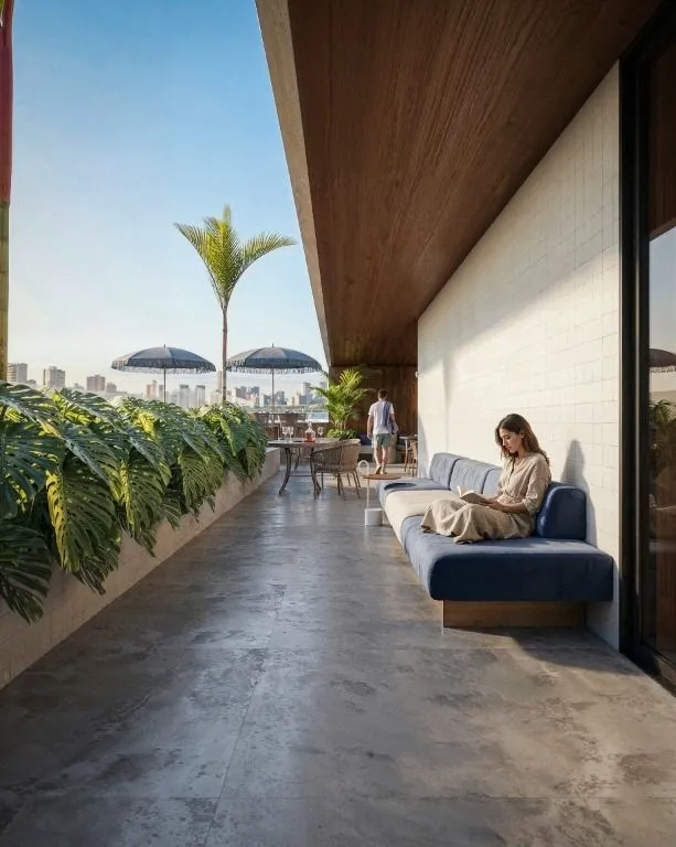 Imagem Apartamento com 1 dormitório à venda, 22 m² por R$ 297.566,00 - Camboinha - Cabedelo/PB