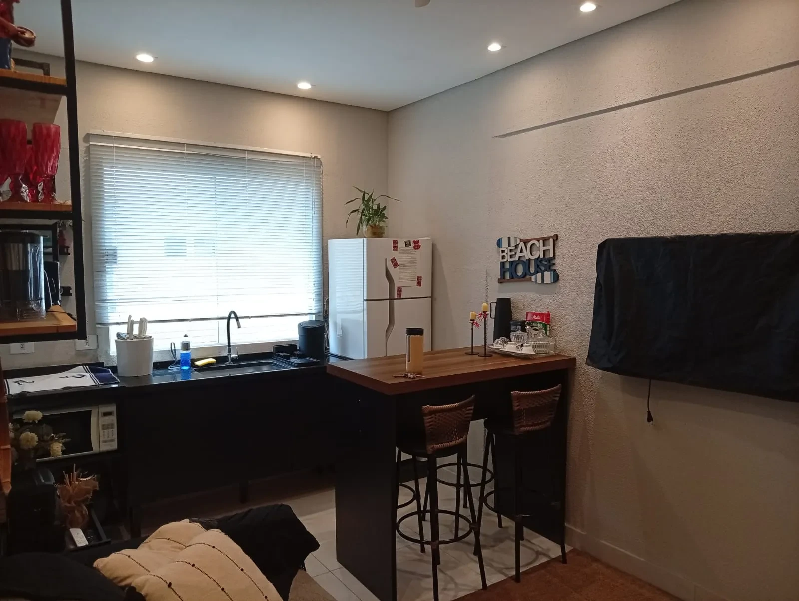 Imagem Apartamento com 1 Quarto para Alugar, 50 metros em José Menino - Santos