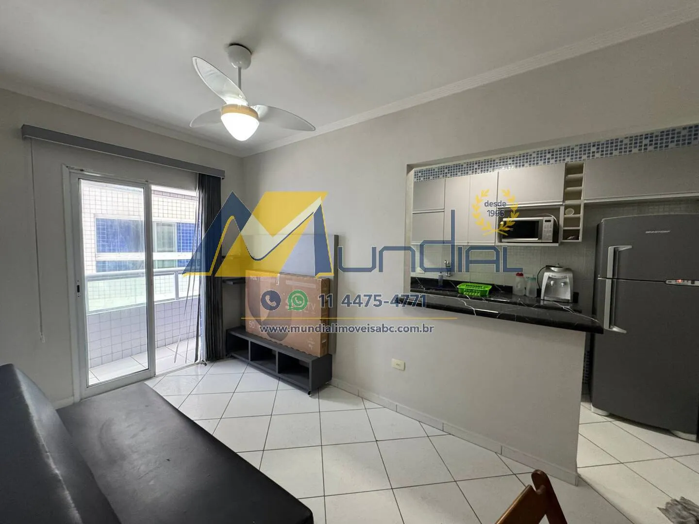 Imagem Apartamento à Venda com 50m², pé na areia e lazer completo na Praia Grande - Vila Caiçara