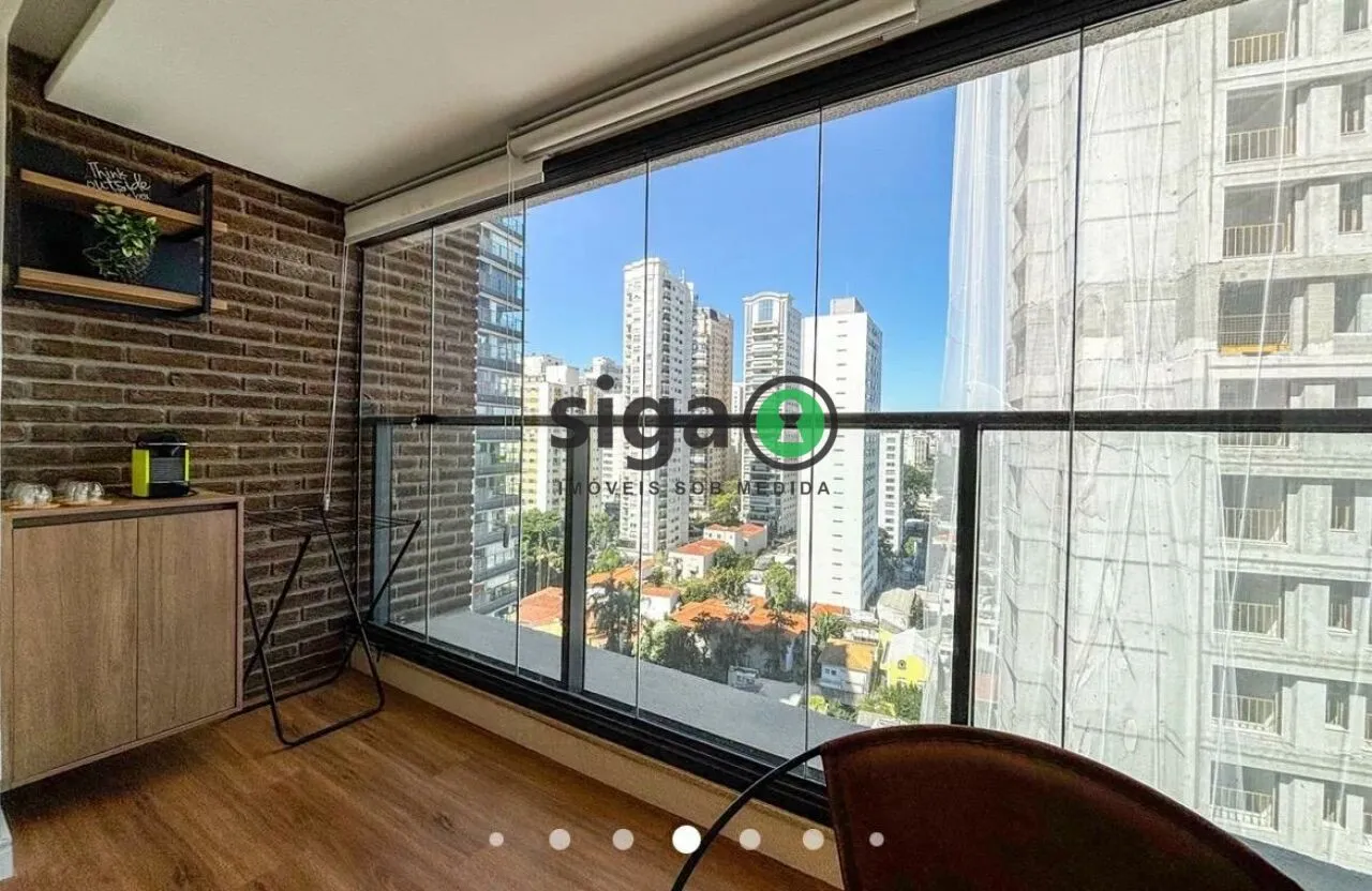 Imagem Apartamento com 50m², 1 suíte no Jardim América Mobiliado, 1 vaga