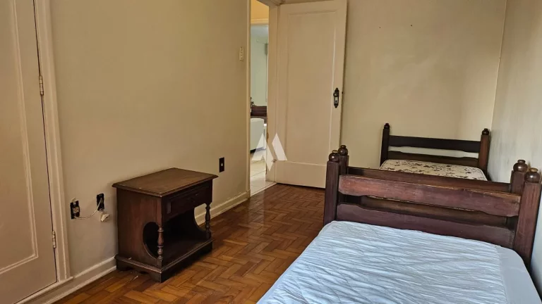 Imagem Santos Boqueirão- Apartamento a venda, 3 dormitórios s/vaga frente mar