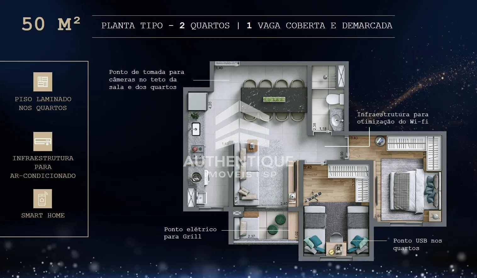 Imagem LIVING MAGIC RUDGE RAMOS SBC - Apartamento à venda em São Bernardo do Campo/SP