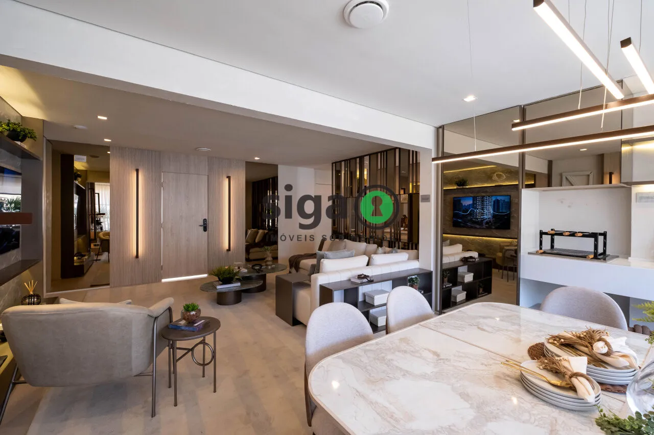 Imagem Apartamento à venda em Moema com 123 m², 3 suítes e 2 vagas DEMARCADAS ao lado do metrô