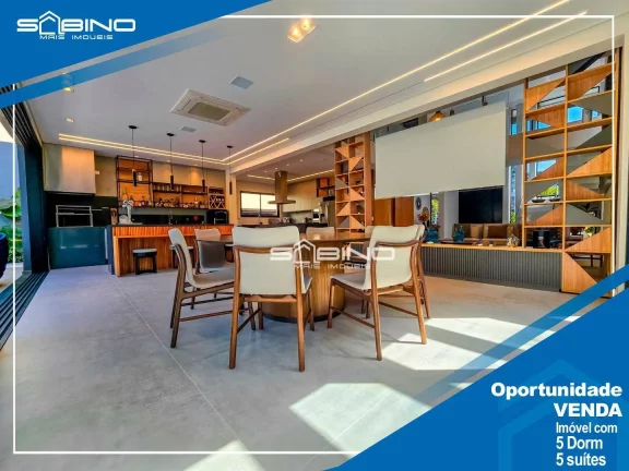 Foto do imóvel Belíssima casa à venda com 5 dormitórios 5 Suítes 377m² de área útil - Riviera de São Lourenço - Bertioga SP