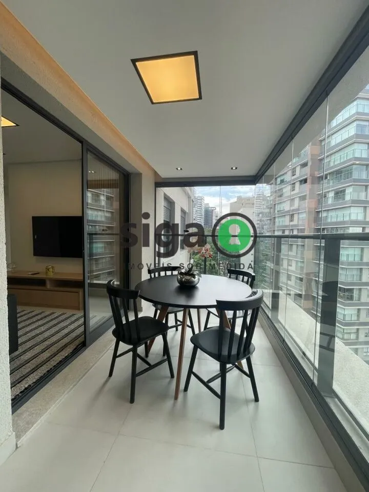 Imagem Apartamento no Jardim América para Locação com 59,80m Mobiliado 2 quartos sendo 1 suite, 1 vaga