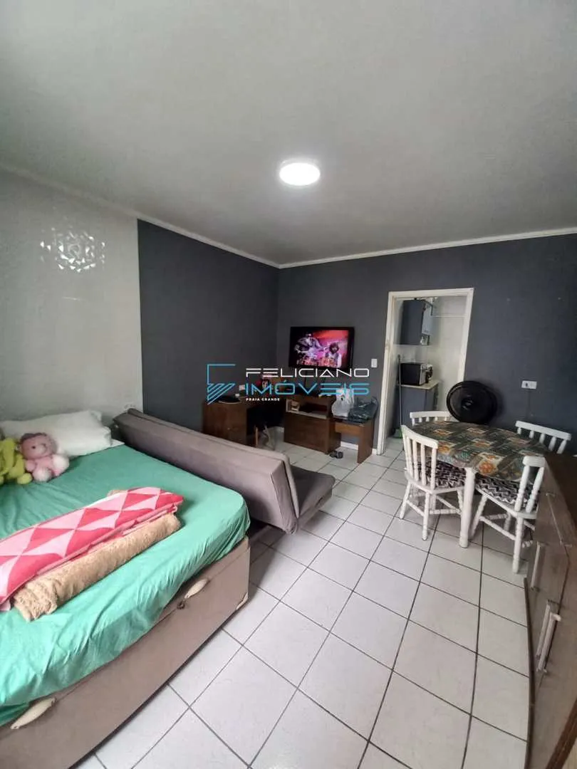 Foto do imóvel Kitnet com 1 quarto, Guilhermina, Praia Grande - R$ 255 mil, Cod: 7243 em Rua Gonzaga