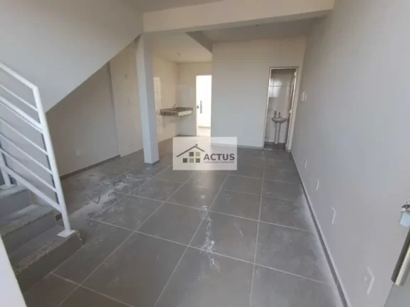 Imagem Casa Geminada nova com 2 quartos no bosque