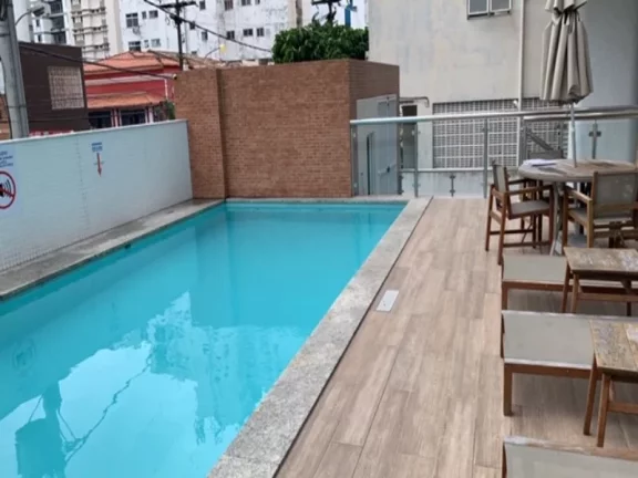 Imagem A 5ª Avenida selecionou esse apartamento a venda, c/ 2/4, suite, 68,05m2, andar alto, vista mar no Residencial Mário Quintana - Barra por R$695.000,00