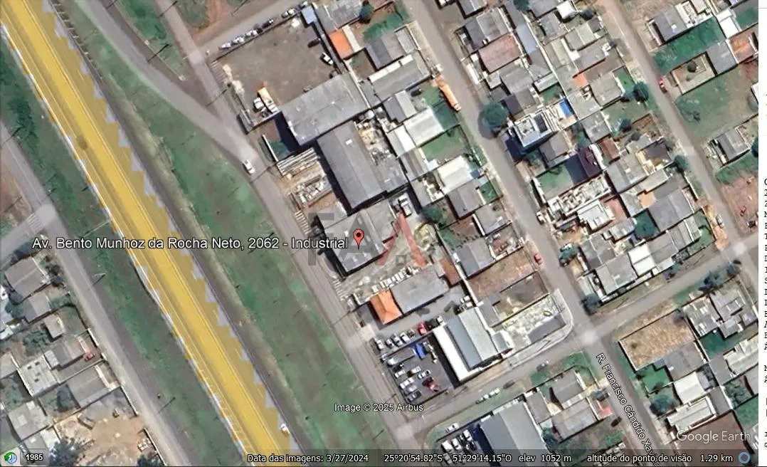 Imagem Barracão à venda,1200.00 m , INDUSTRIAL, GUARAPUAVA - PR
