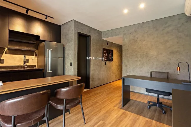 Imagem 1 suíte de alto padrão para Locação na Vila Nova Conceição de 60m².