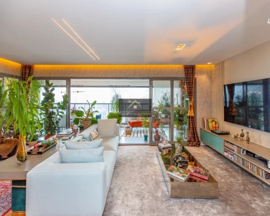Imagem BROOKLIN APARTAMENTO ALTO PADRÃO TORRE ÚNICA 181,00 M 3 DORMITÓRIOS SENDO 2 SUÍTES SALA AMPLA VARANDA ENVIDRAÇADA 3 VAGAS SOFISTICAÇÃO E BOM GOSTO