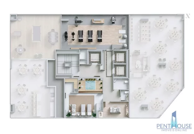 Imagem Apartamento Quadra Mar para Venda em Balneário Camboriú, PIONEIROS, 4 dormitórios, 4 suítes, 5 banheiros, 3 vagas