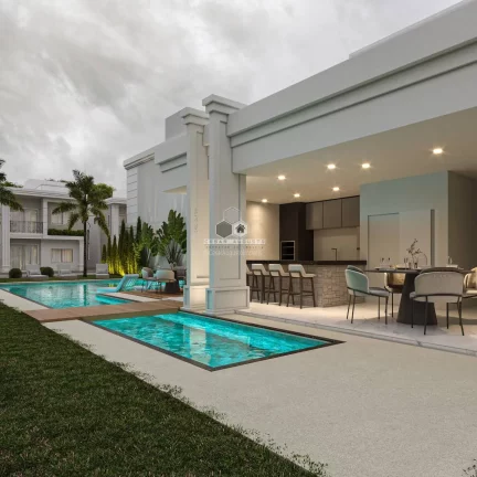 Imagem Mansões Concept: Casas em condominio sofisticado no Coração do Eus?(C)bio