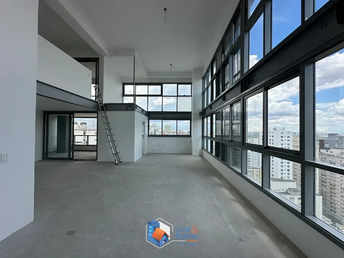 Imagem Duplex para venda em Cerqueira César com 2 quartos, sendo 2 suítes, 148m²