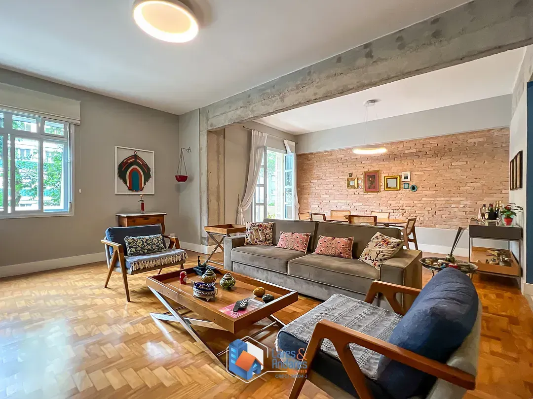 Imagem Apartamento para venda em Santa Cecília com 3 quartos, sendo 3 suítes, 170m²