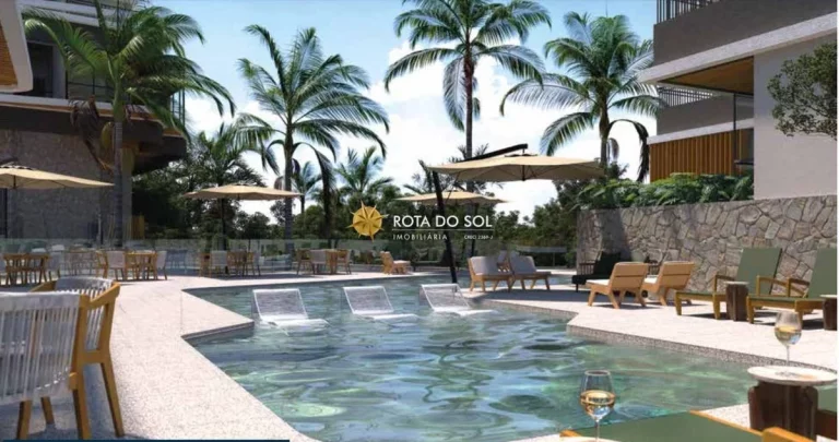Imagem Vila das Galés Lançamento Frente Mar Praia de Quatro Ilhas Bombinhas SC