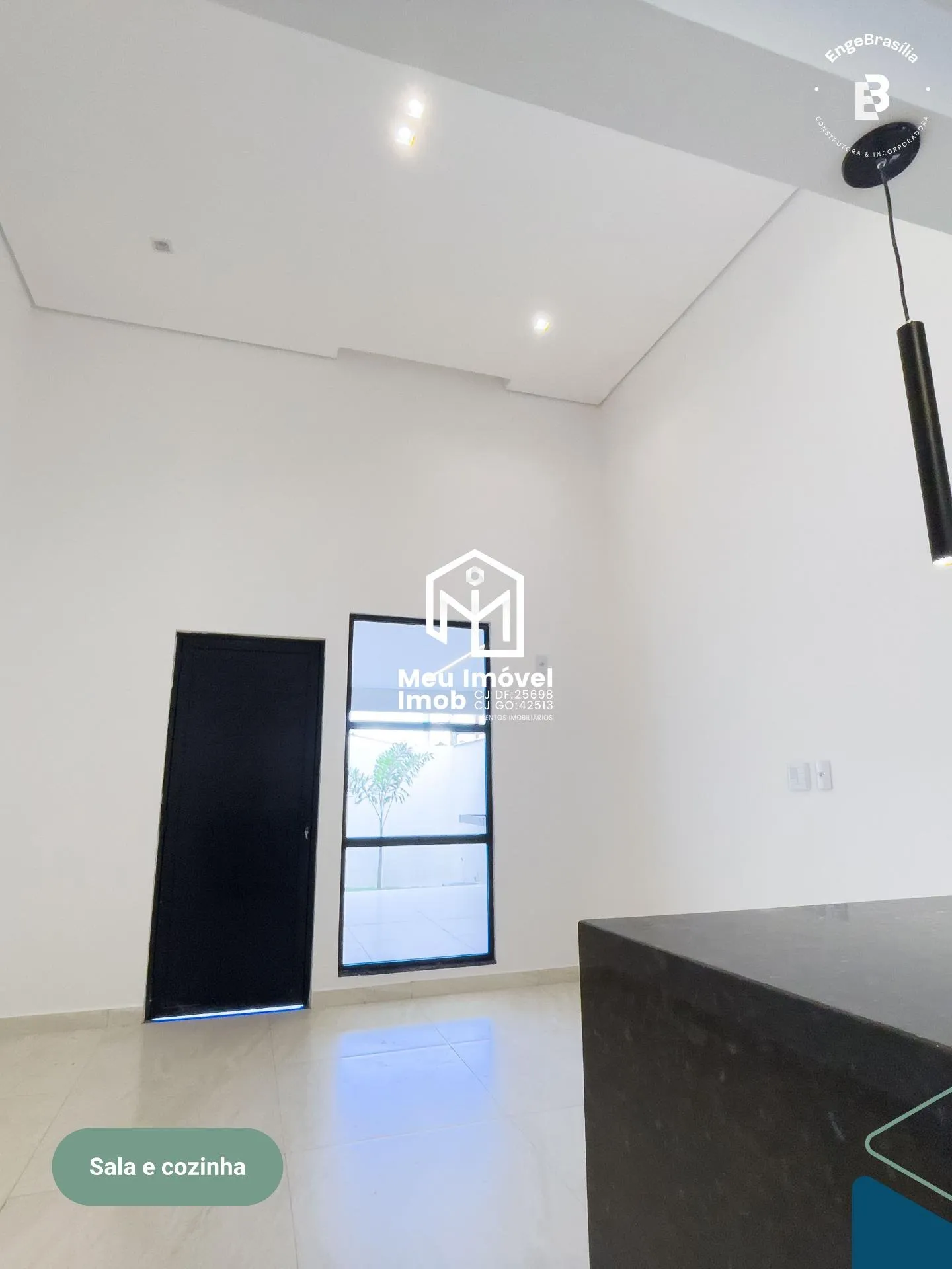 Imagem Projeto C1 Casa 3 Quartos 1 Suíte 1 Vaga 102m² Porcelanato
