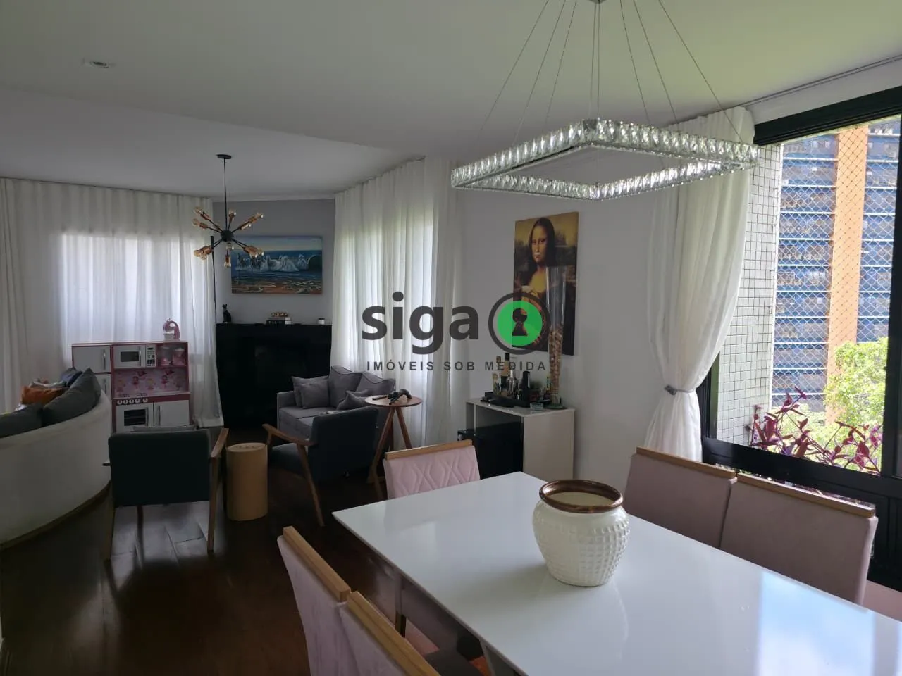 Imagem Apartamento com 3 quartos a Venda - Panamby -190m² - 4 vagas