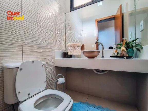 Imagem Casa em Condomínio à Venda em Ribeirão Preto-SP, Jardim Cybelli - 3 suítes, 2 salas, 5 banheiros, 4 vagas, 190,50m².