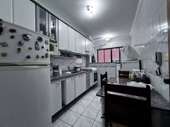 Imagem Apartamento com 2 dorms, Guilhermina, Praia Grande - R$ 435 mil, Cod: 2856