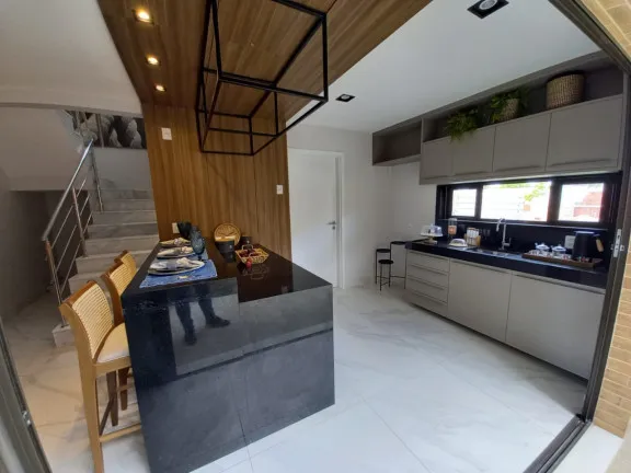 Imagem Casa de Condomínio com 3 Quartos à Venda, 125 m² em Ponta Negra - Natal