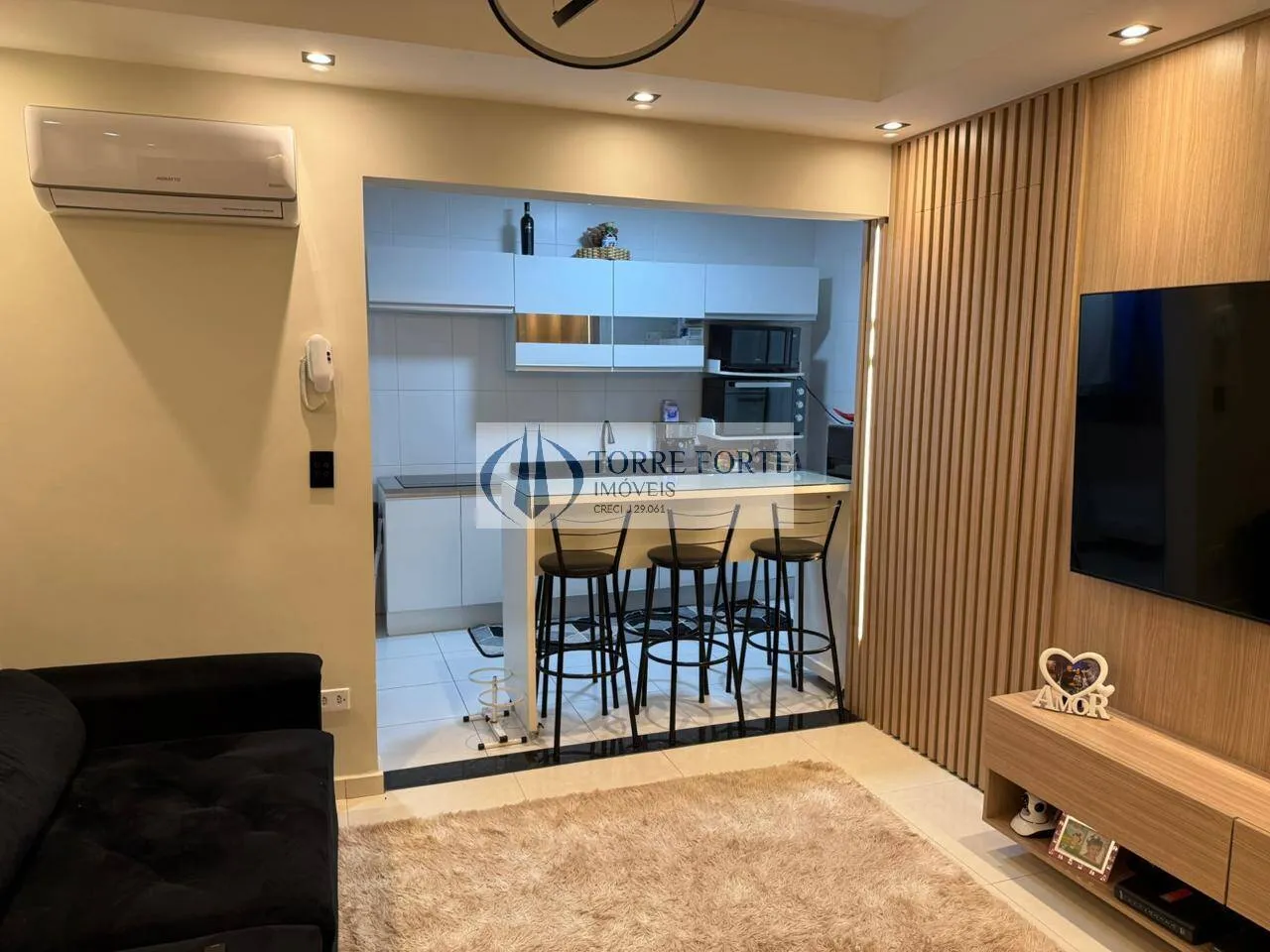 Imagem Casa de condominio com 2 dormitorios 2 vagas na Vila Nhocune.